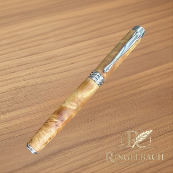 Tintenroller Rilato Chrom Holzart : Birke / Maser