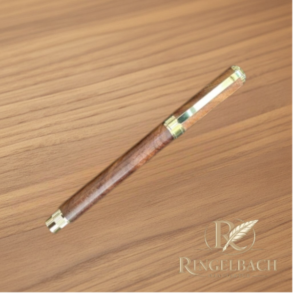 Magnetic Graduate Tintenroller Gold : Palisander