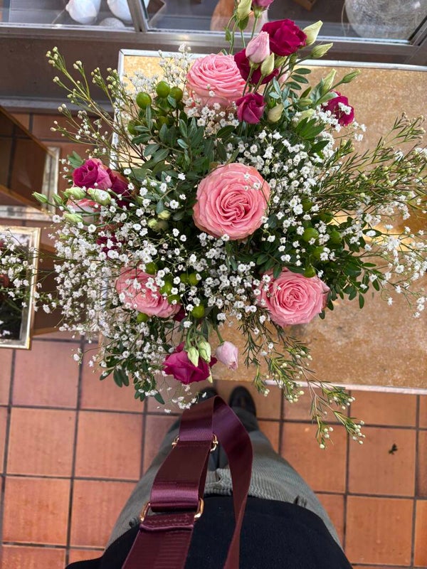 Boeket roze