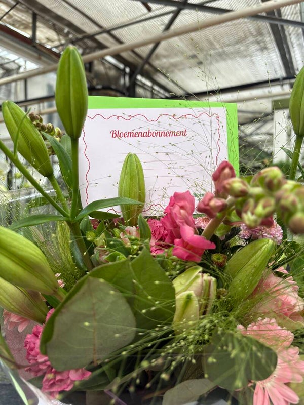 Bloemen abonnement tweewekelijks