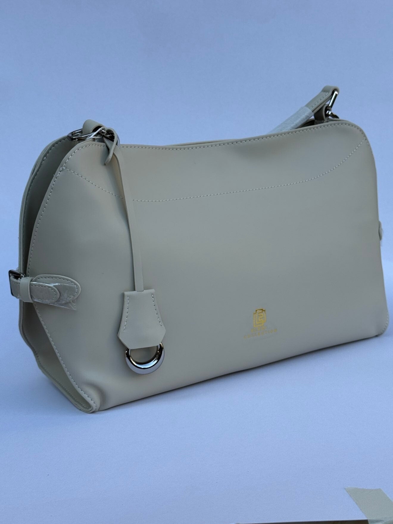 Borsa a mano in vera pelle