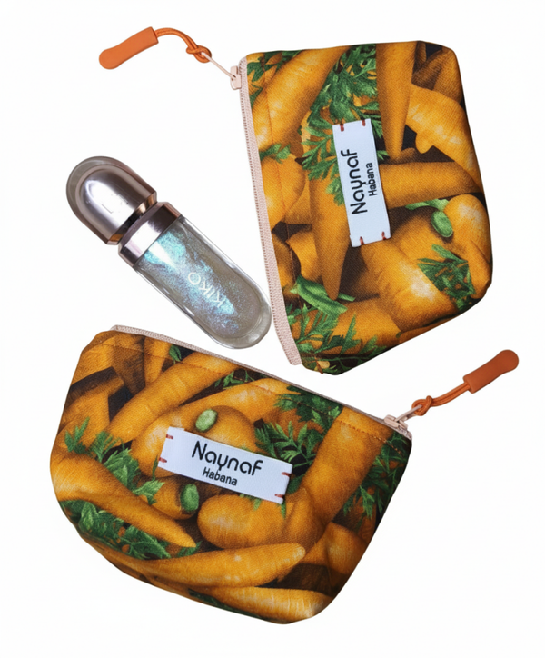 Mini monedero de verduras y frutas