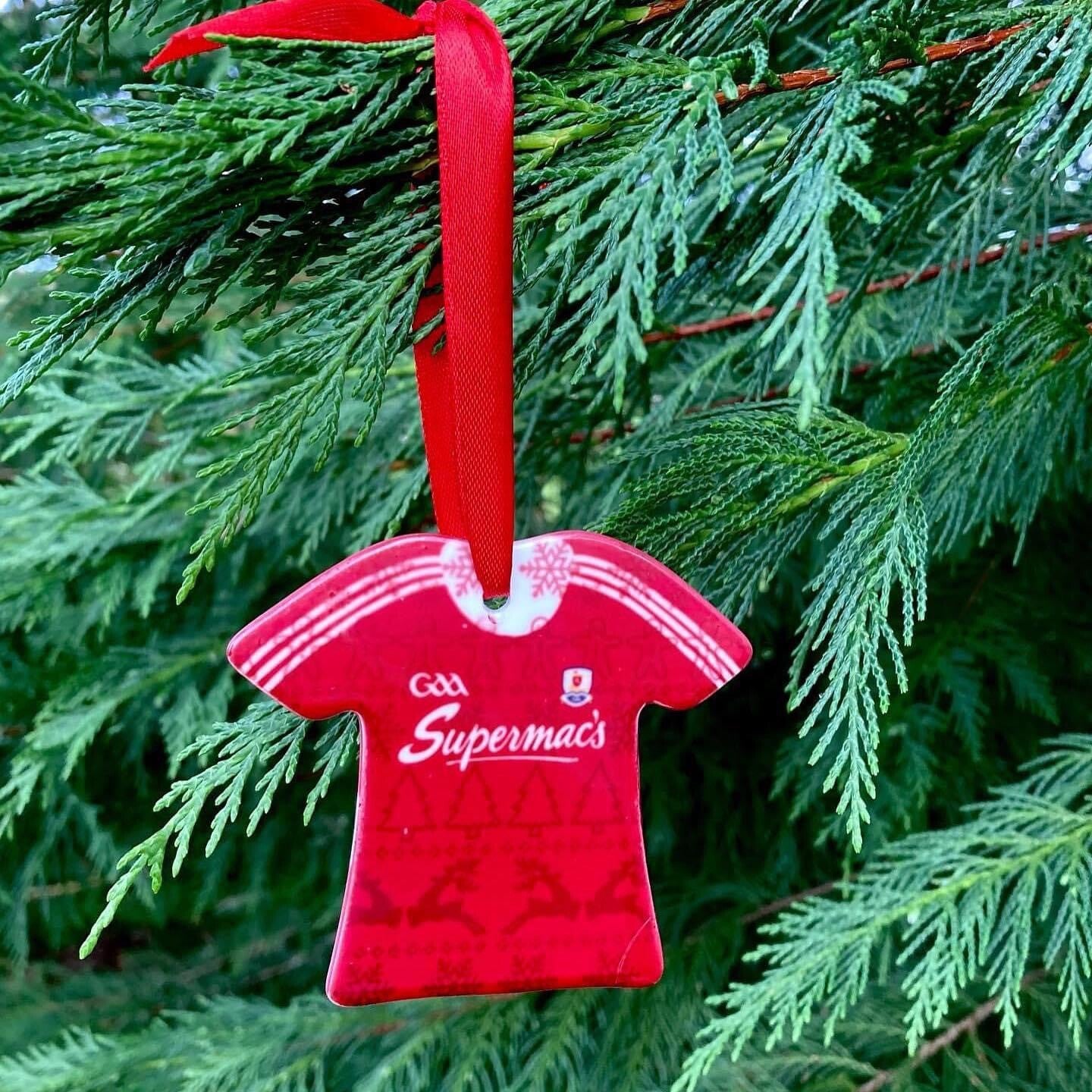 County Gaa Jersey - Tree Ornament.