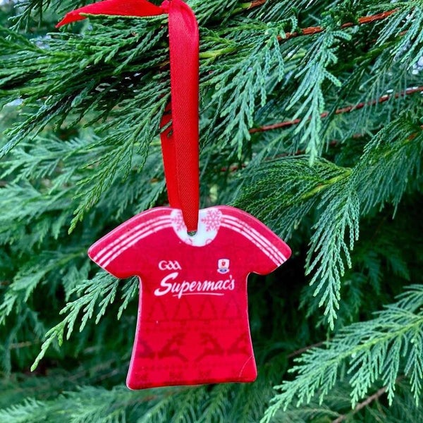 County Gaa Jersey - Tree Ornament.