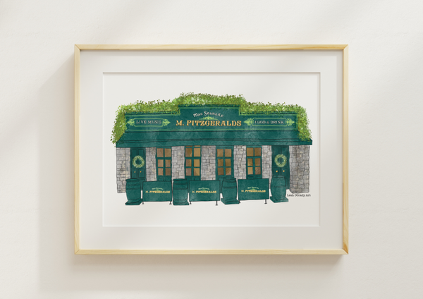 M. Fitzgeralds, Galway Print.
