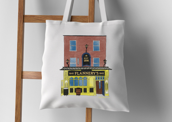 Flannerys, Limerick Tote Bag