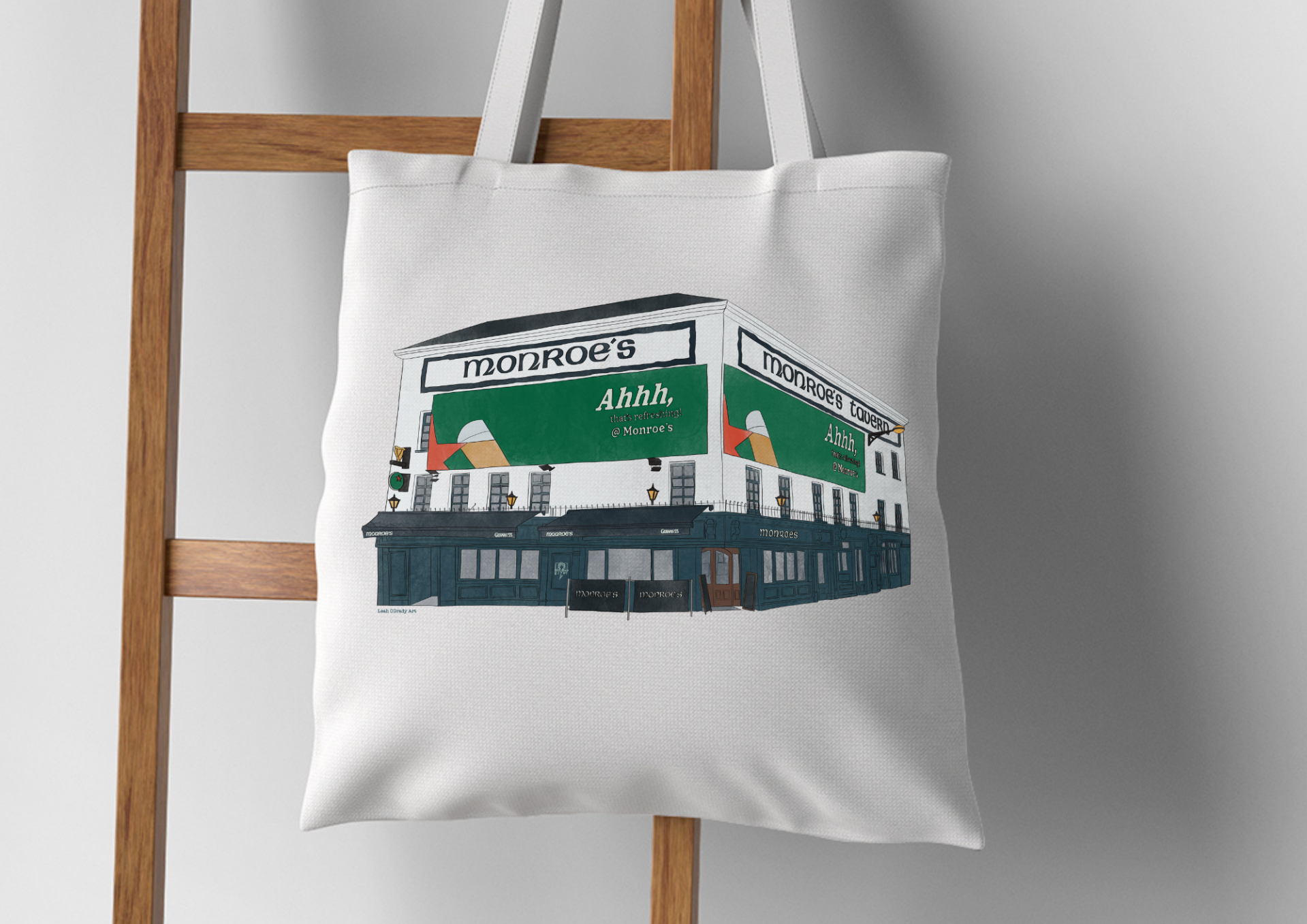Monroes, Galway Tote Bag