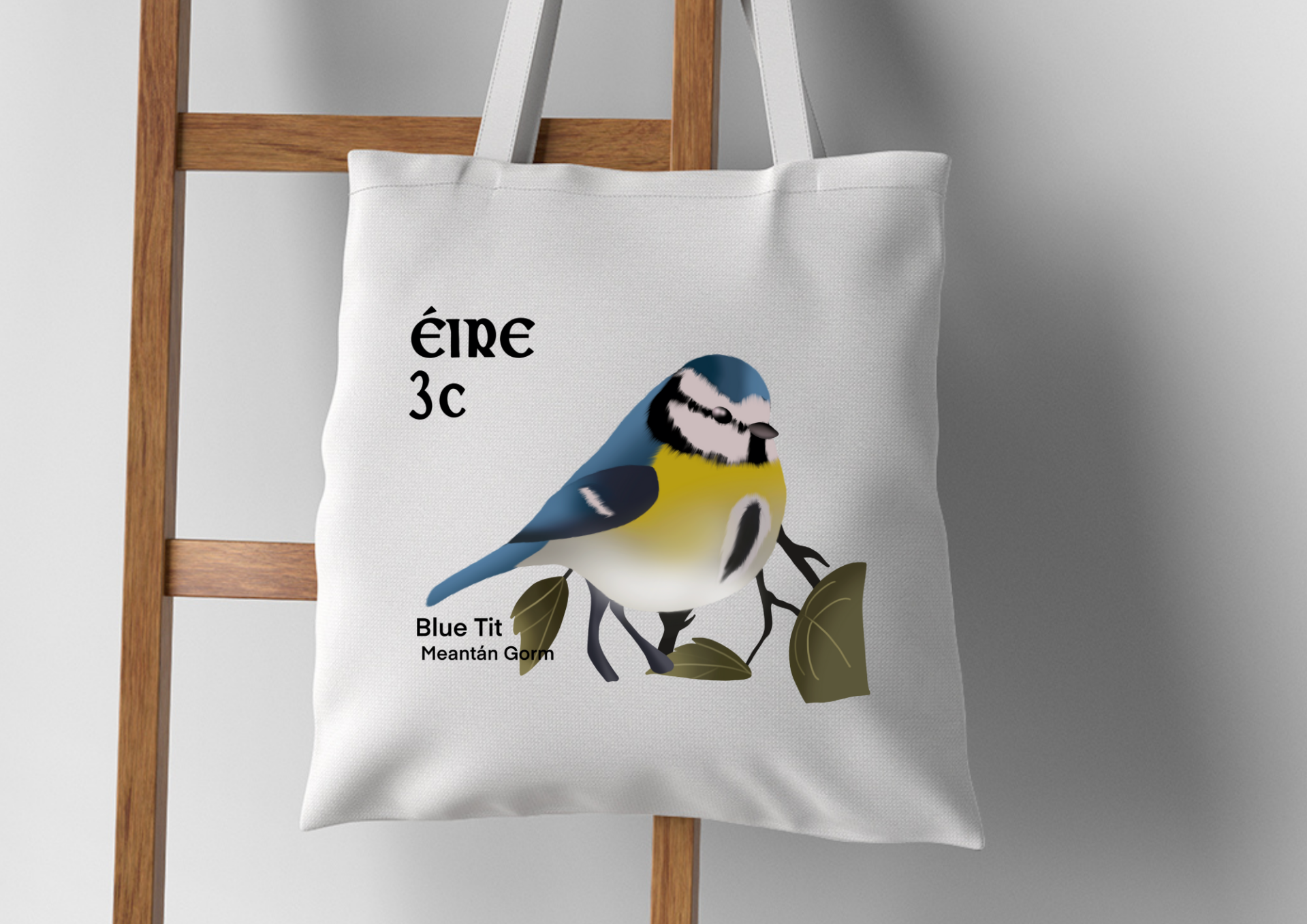 Bluetit Tote Bag