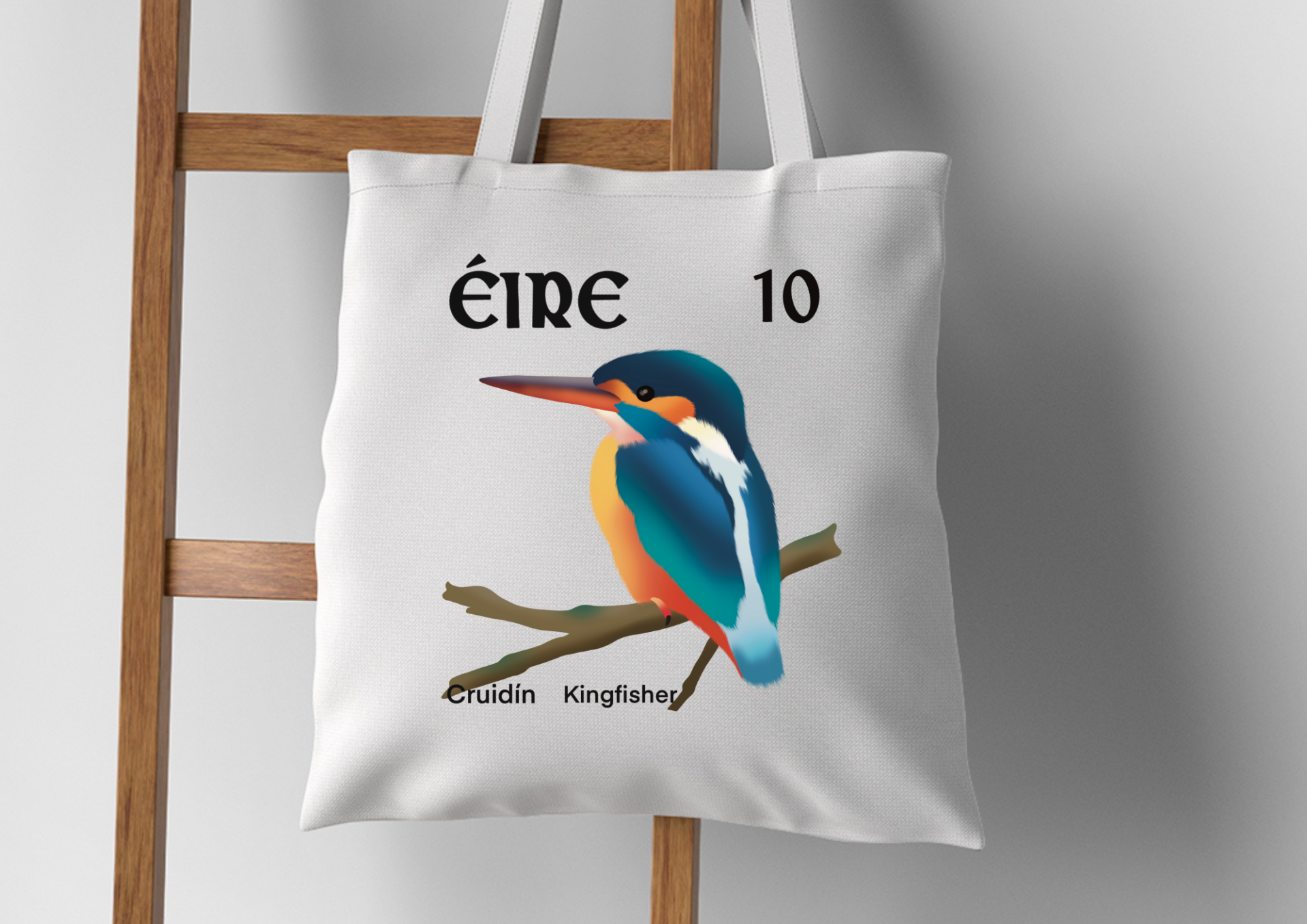 Kingfisher Tote Bag