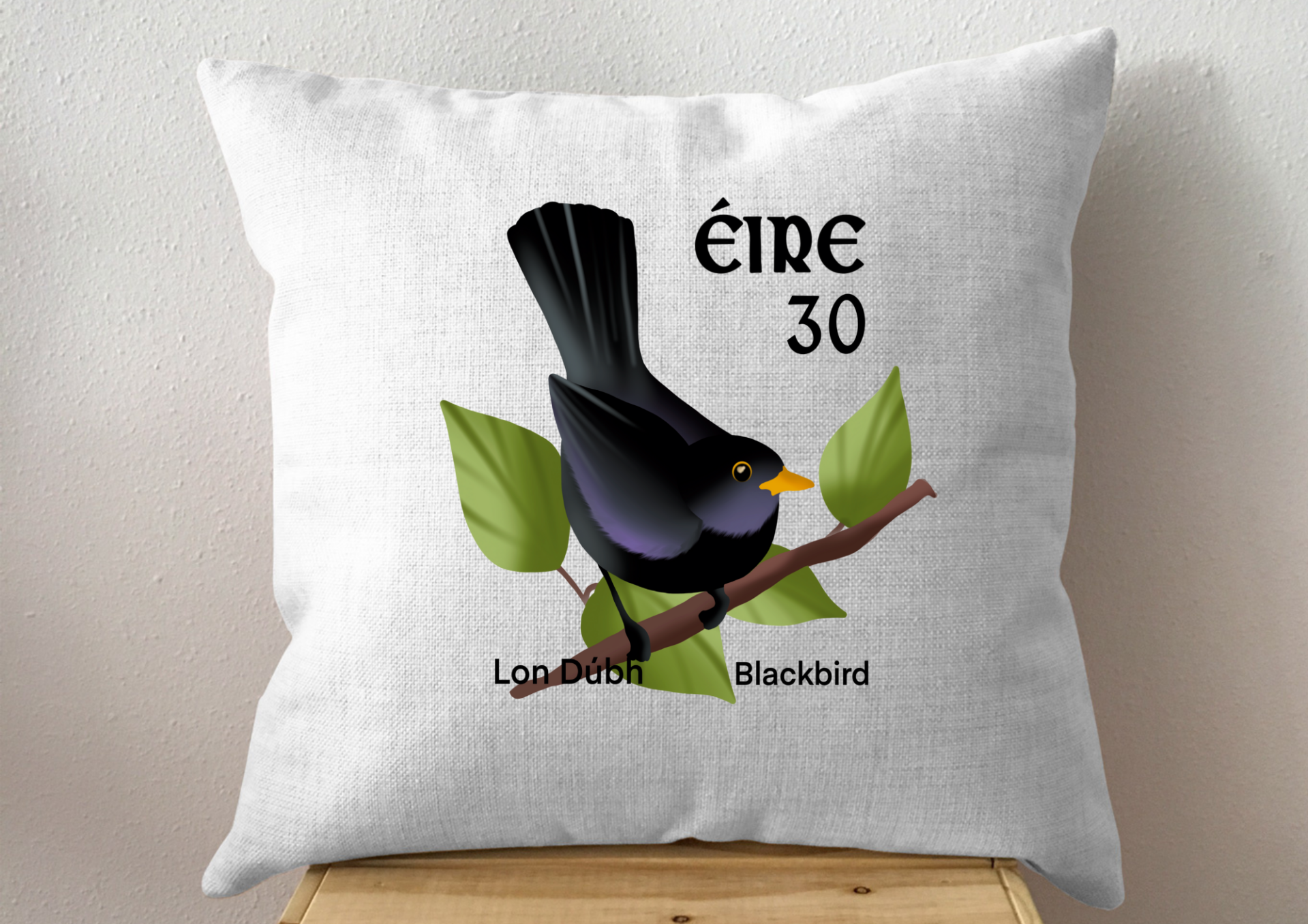Blackbird Cushion