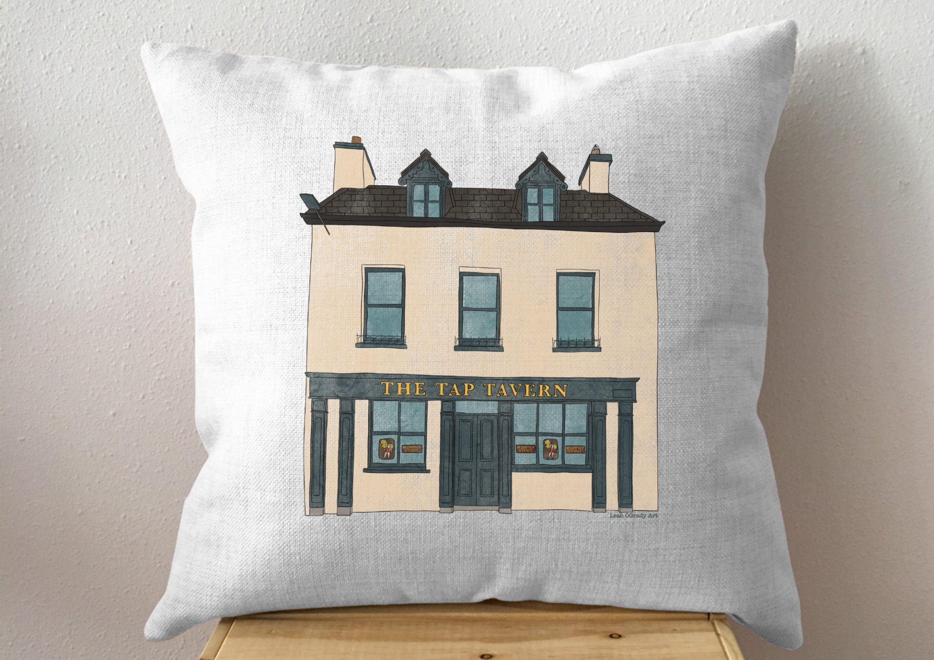 The Tap Inn, Kinsale Cork Cushion