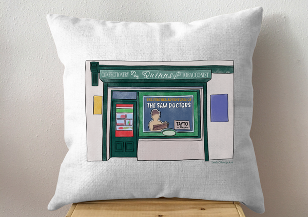 Quinn’s Shop, Tuam Cushion