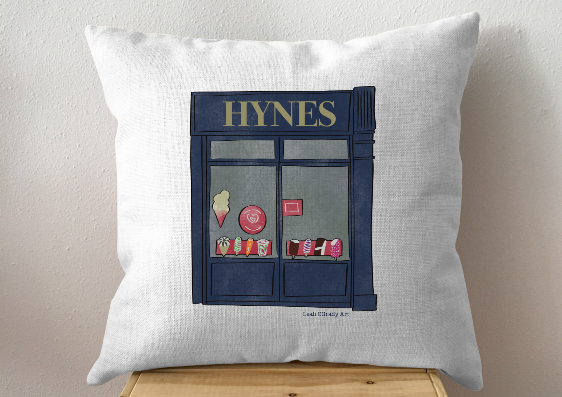Hynes Shop, Tuam Cushion