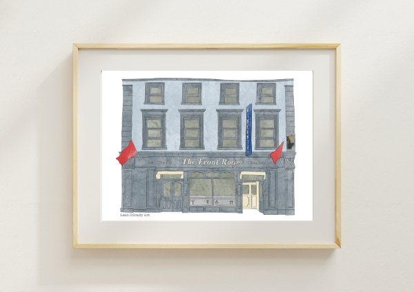 The Front Room, Tuam Print.