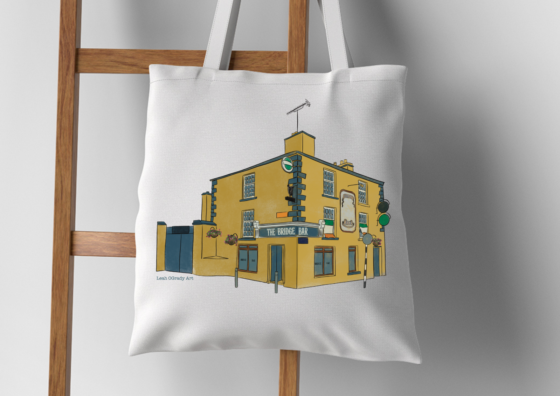 The Bridge, Tuam Tote Bag