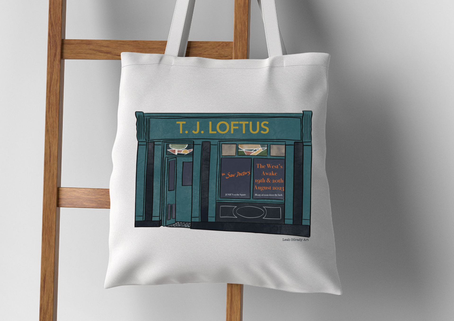 Junies, Tuam Tote Bag