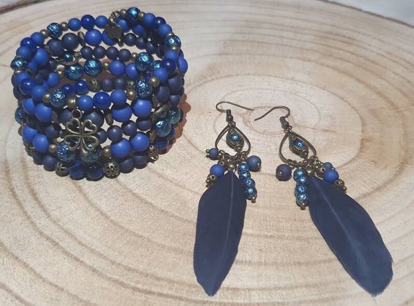 Set "Bronze Blue"