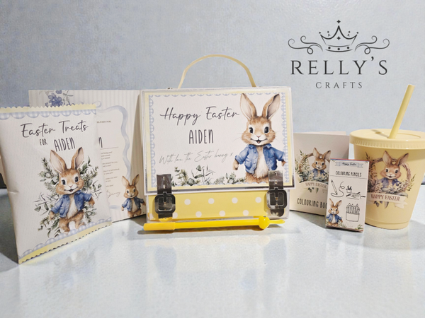 Personalised Easter Treat Suitcase Gift Set