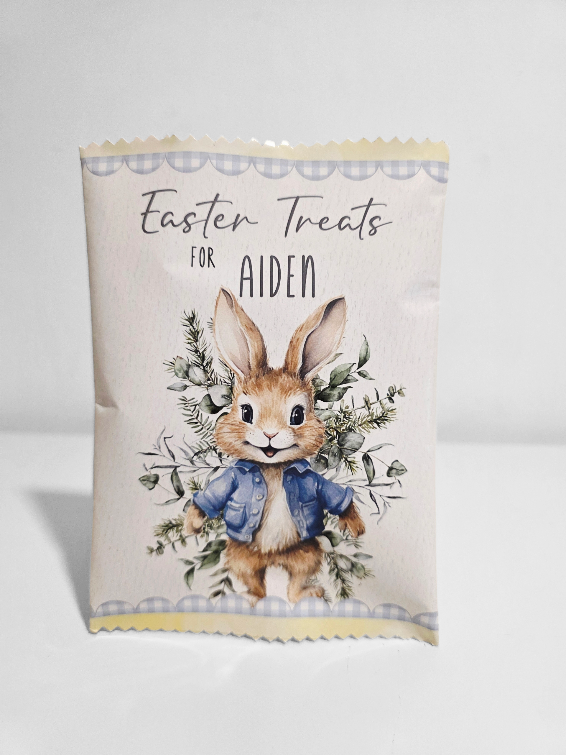 Personalised Easter Treat Bag – Fun Mini Gift