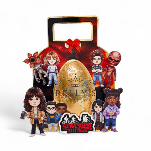 Personalised  Stranger things Easter egg Holder