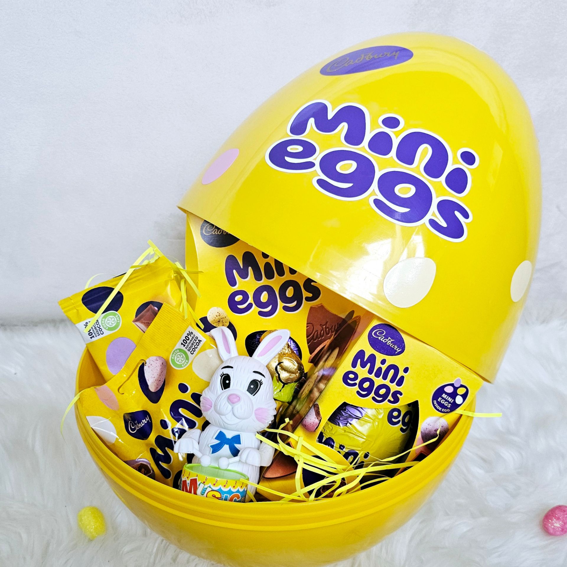 Personalised Cadburys Mini Eggs Extra Large pre-filled  Easter Egg
