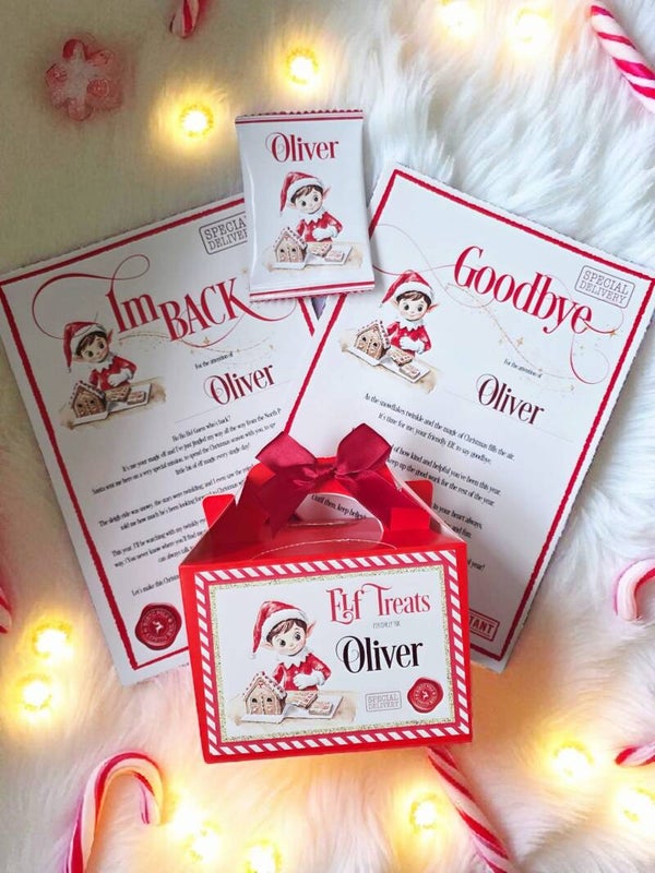 Elf Arrival personalised kit