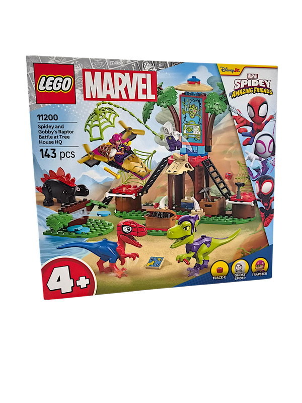 LEGO Marvel Spidey en Gobby's raptorstrijd bij de boomhut - 11200