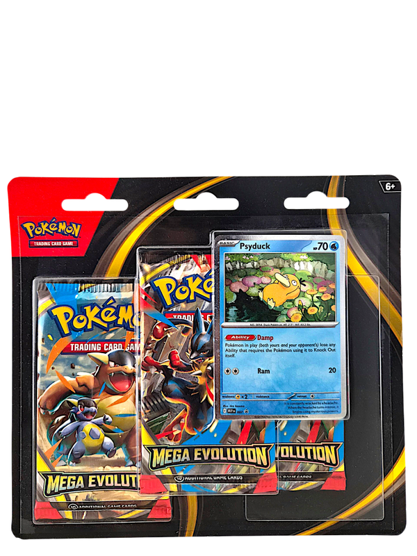 Pokémon Mega Evolution blister 3 pack - Psyduck
