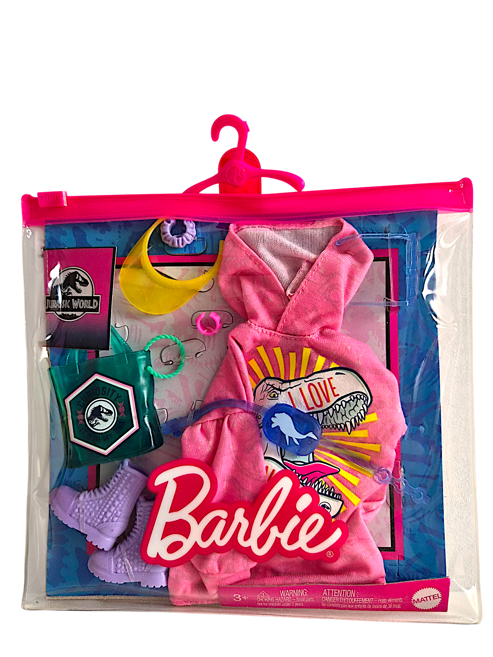 Barbie Jurassic World kleding- en accessoireset