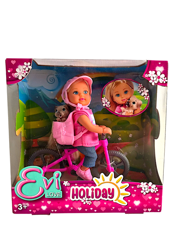 Evi Love Fiets Speelset met Hondje