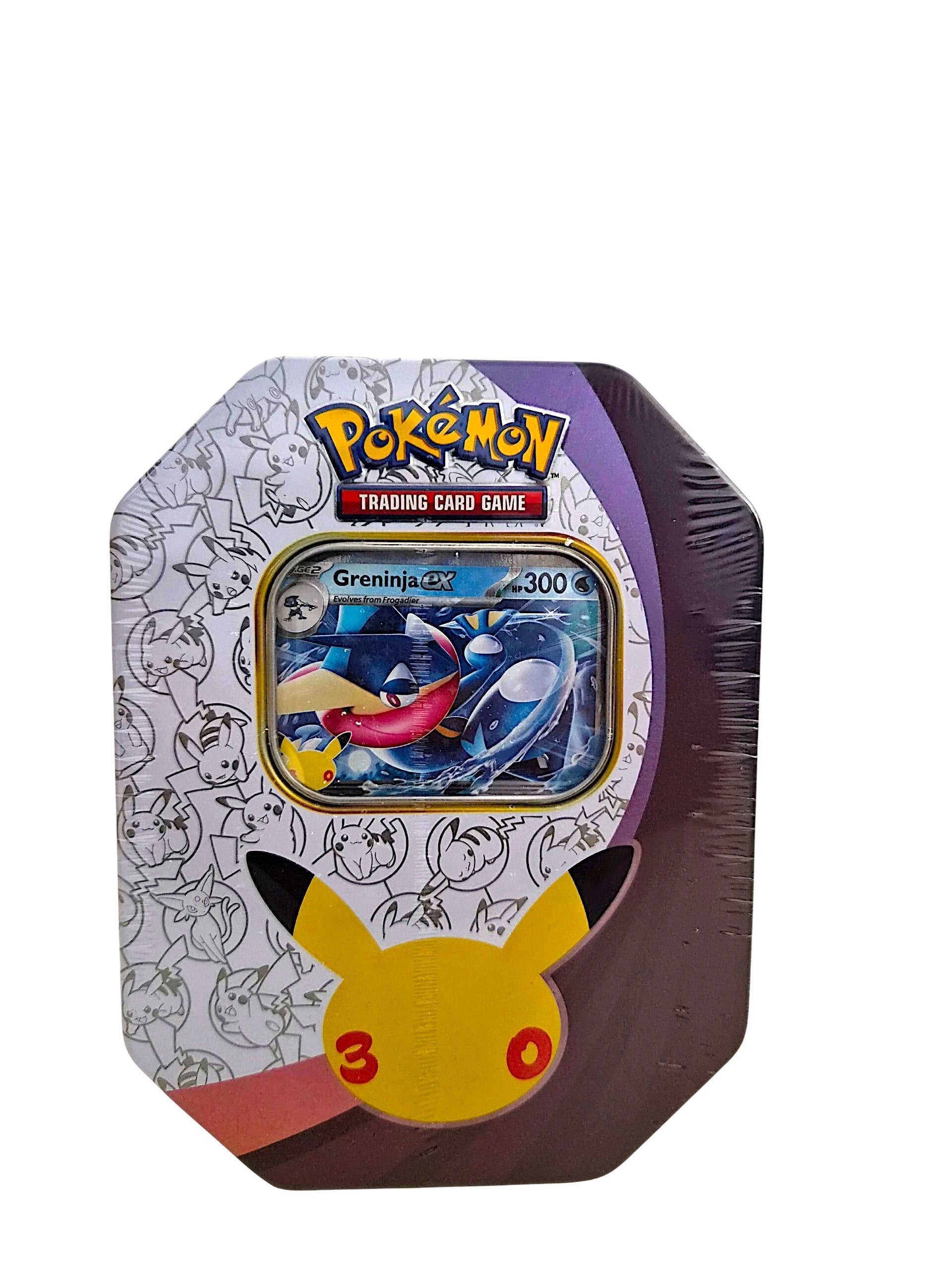 Pokémon 30th Celebration Greninja ex Tin