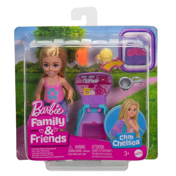 Barbie Club Chelsea Cupcake Baksetje