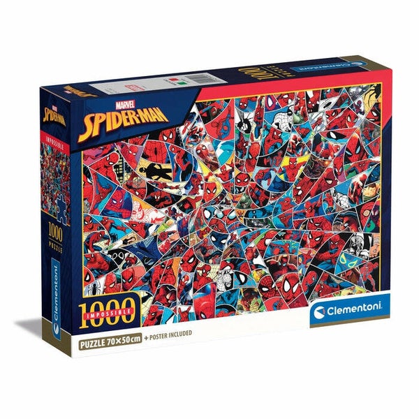 Clementoni Spiderman Impossible Puzzel - 1000 stukjes