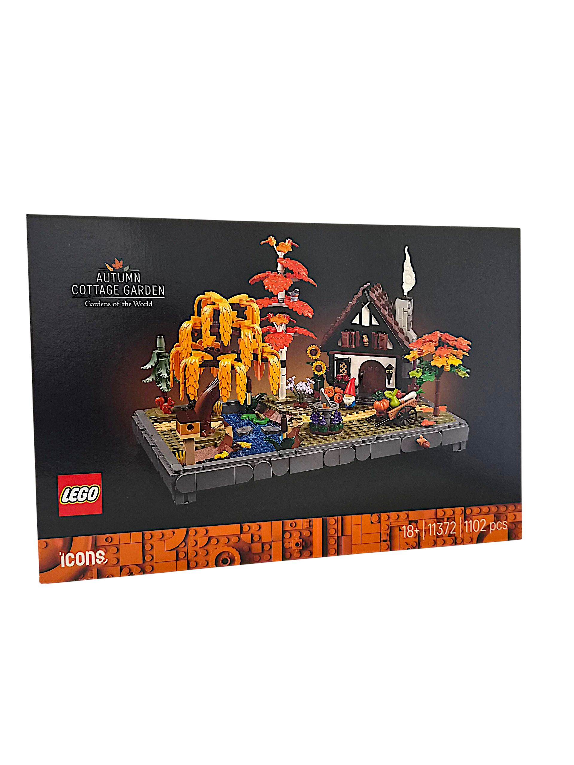 LEGO Icons herfstuin met cottage - 11372