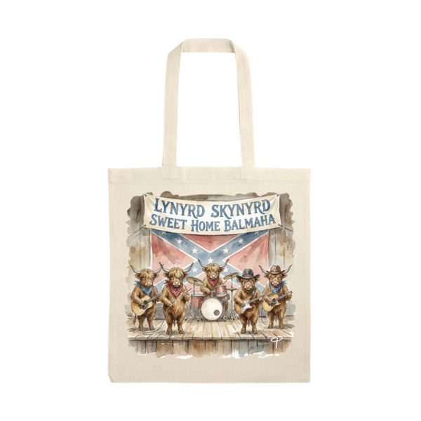 Highland cow tote bag' Sweet Home Balmaha'