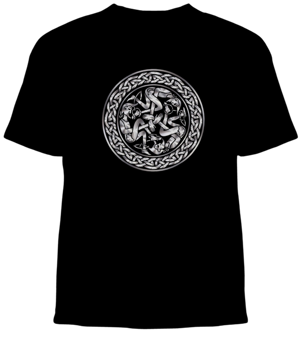 Celtic t shirt Beard pullers border
