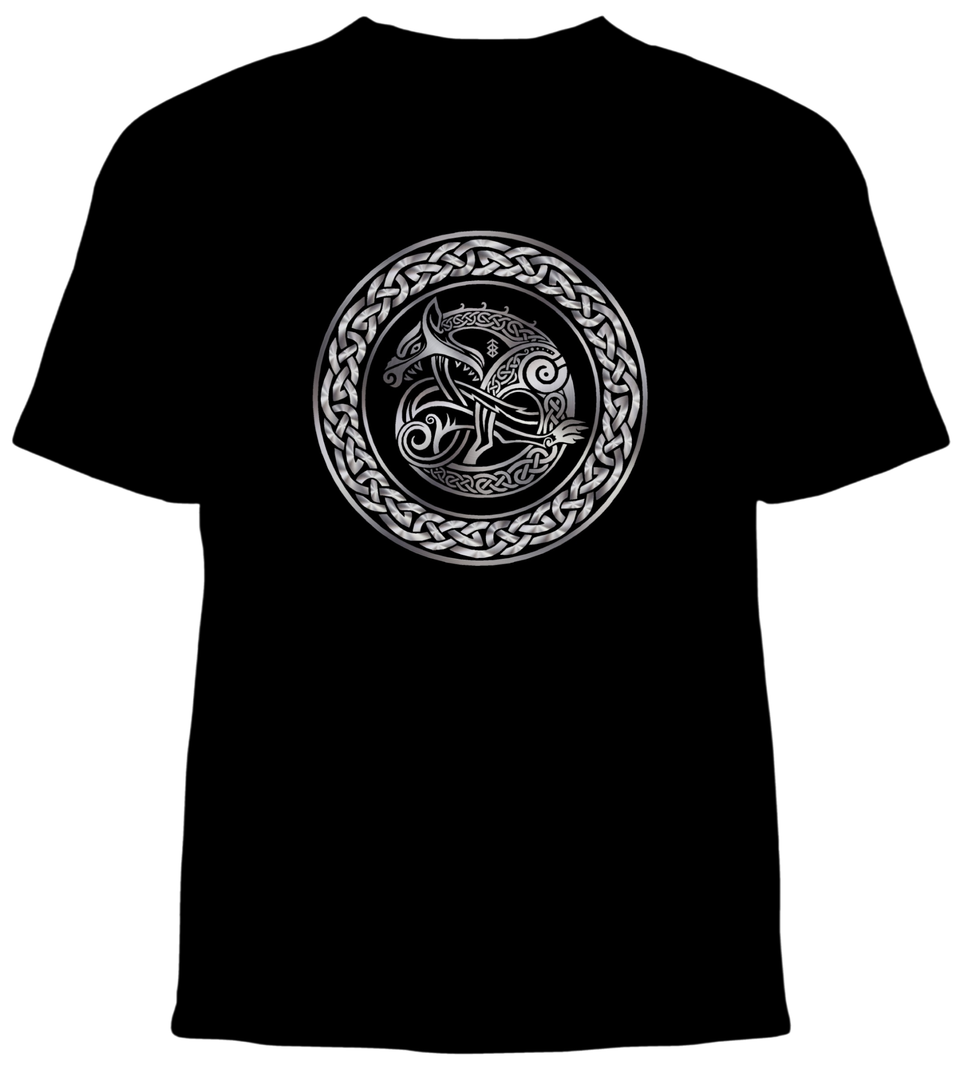 Celtic t shirt Dragon border