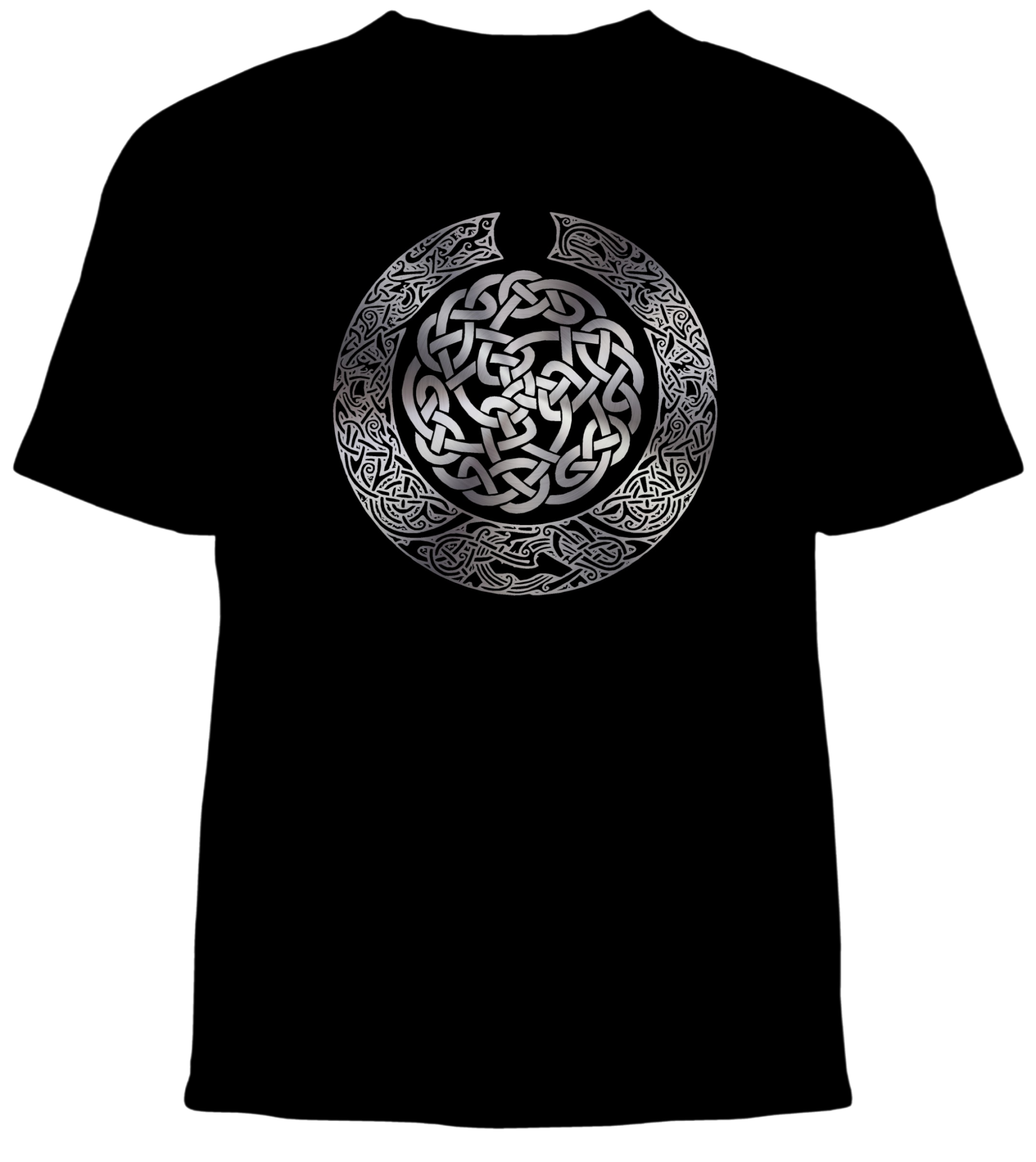 Celtic t shirt knotwork torque