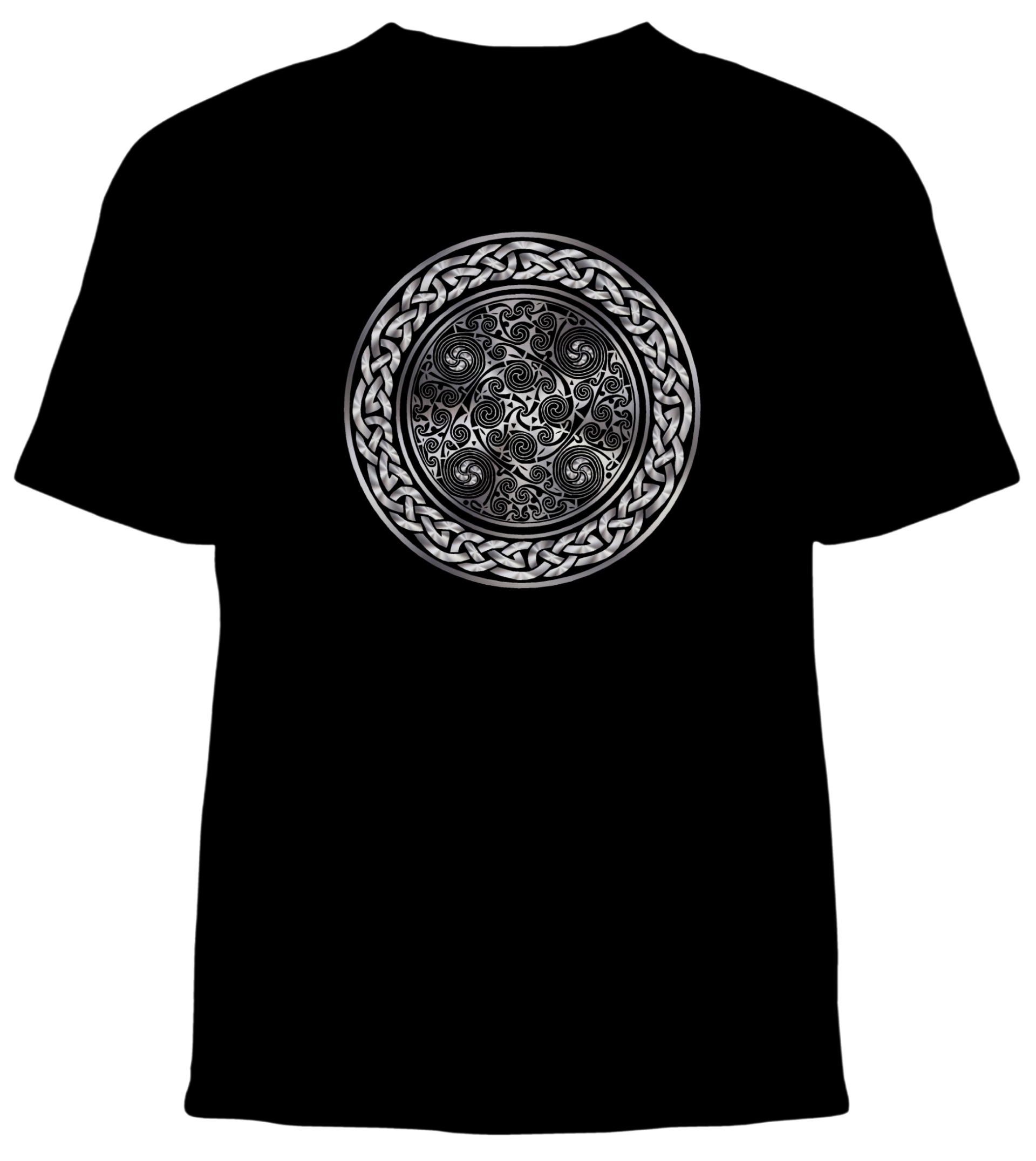 Celtic t shirt Spiral 1 border