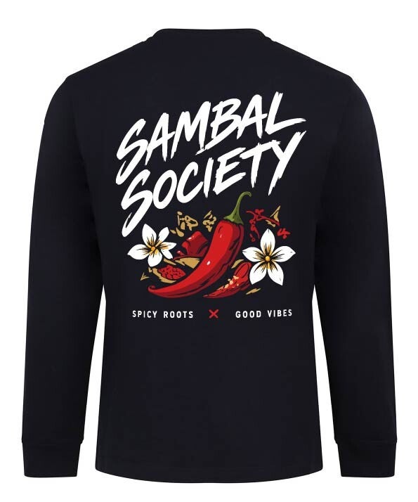 Longsleeve sambal society product code 004