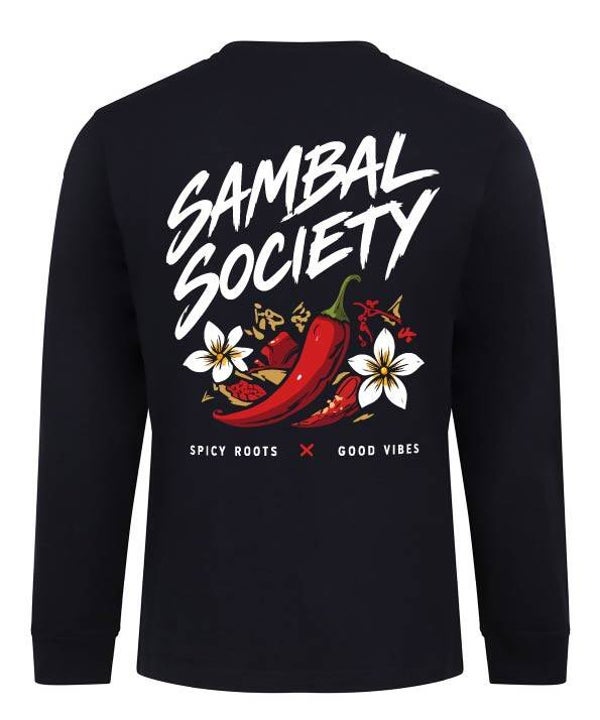 Longsleeve sambal society product code 004