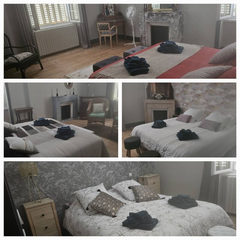 Chambres spacieuses et leurs lits king size