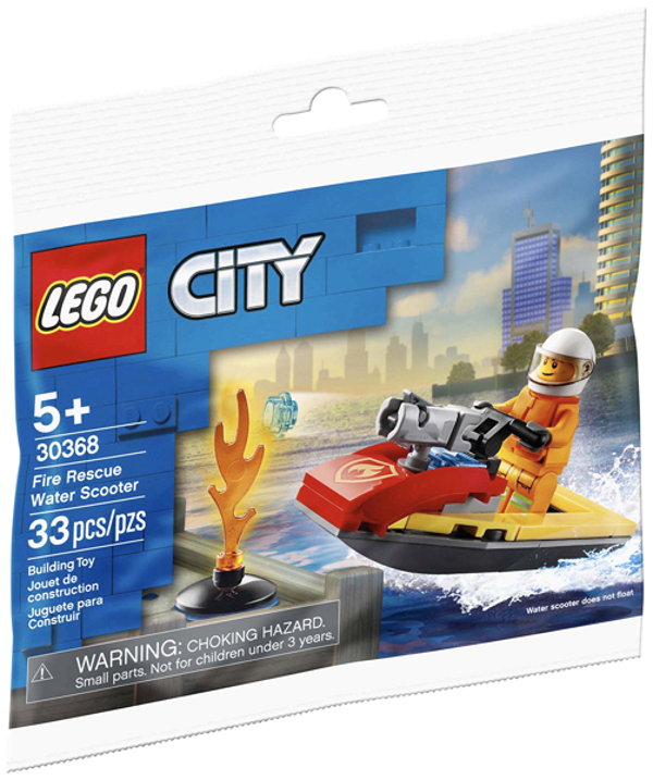 LEGO Fire Rescue Water Scooter polybag 30368