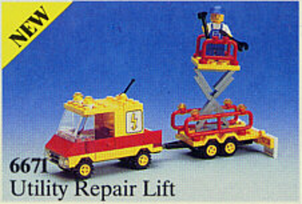 LEGO Utility Repair Lift 6671