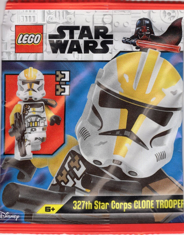 LEGO 327th Star Corps Clone Trooper paper bag L0002238