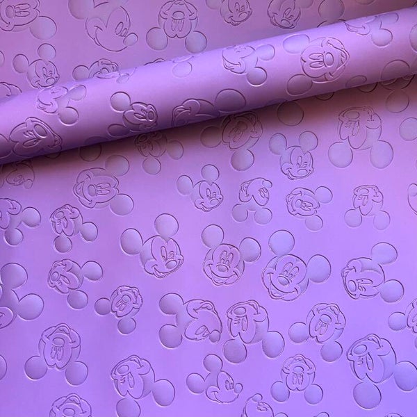Embossed Mickey on Purple