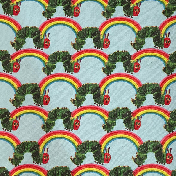 Hungry Caterpillar on Blue