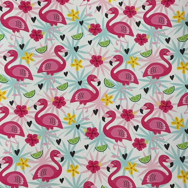 Pink Flamingo and Lime