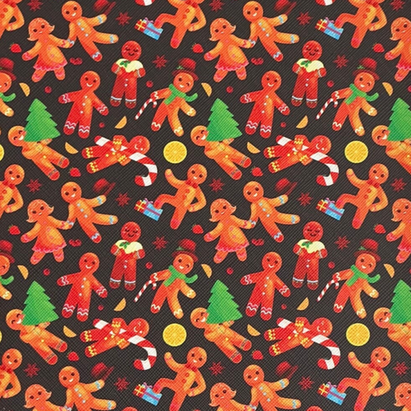 Gingerbread on Black