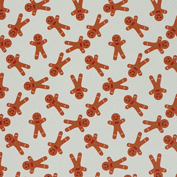 Gingerbread on White